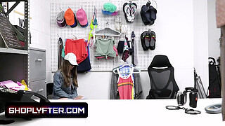 Attractive Teen With Big Natural Tits Penelope Kay Gets Caught Shoplifting And Taught An Anal L