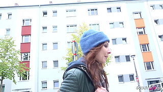 GERMAN SCOUT - ROUGH ANAL SEX FOR SKINNY GINGER TEEN LANA AT FAKE MODEL JOB IN BERLIN