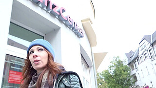 GERMAN SCOUT - ROUGH ANAL SEX FOR SKINNY GINGER TEEN LANA AT FAKE MODEL JOB IN BERLIN