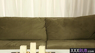 Sex addicted client enjoyed amazing blowjob by horny big juggs Asian MILF Cindy Starfall