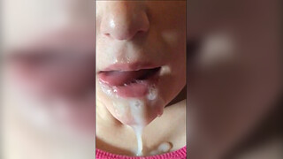 Compilation Cum Eating Amateurs