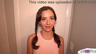 Stepdaughter caught spying on me in the shower