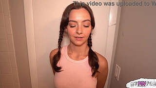 Stepdaughter caught spying on me in the shower