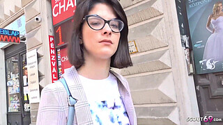 GERMAN SCOUT - Teen Sara Talk to Deep Anal Casting