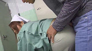 A beautiful cleaner also cleaned my penis pissing 1