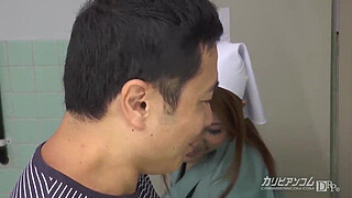 A beautiful cleaner also cleaned my penis pissing 1