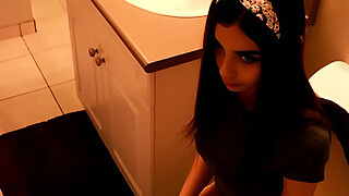 step Sister seduces in the shower