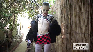 Skinny teen whore Aria Haze gets pounded again by Hookup Hotshot