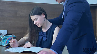 LUSTFUL TEACHER TAKES ANAL VIRGINITY