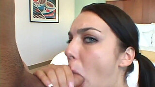 Tiffany Tyler with Yummy Butt Blowjob Handjob a big penis