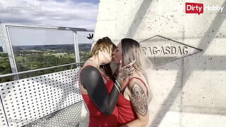 Tattooed Goddess (sexyrachel846) Treats Herself With The Cameraman's Hard Penis Outdoors - My Dirty Hobby