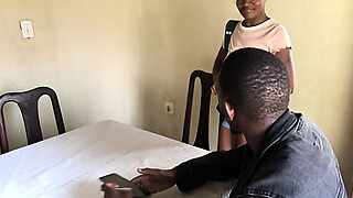 Ebony Student Takes Advantage Of Her Teacher During A Lesson