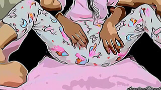 Step Uncle Takes Advantage Of His Step Niece When She Is Alone Massaging Her Body Part 1 - Cartoon