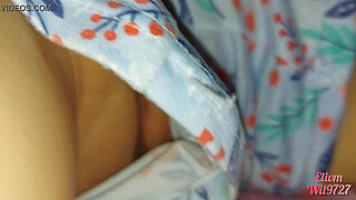 Desi hindi Playing with my step cousin's pussy while watching porn, look how she has it