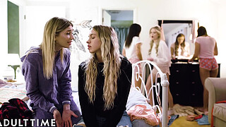 ADULT TIME - Khloe Kapri & Gia Derza's Intimate Night Together