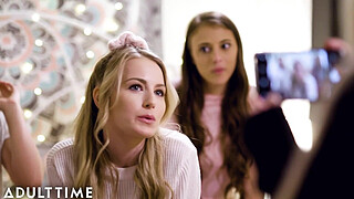 ADULT TIME - Khloe Kapri & Gia Derza's Intimate Night Together