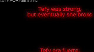 hot 1<censored> first timer tefy cries during rough deepthroat