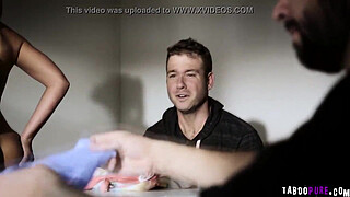 Boyfriend must watch his girlfriend get fisted!