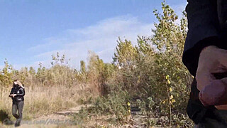 I asked a stranger chick on the street to jerk off my penis / AleksKseNy 60FPS