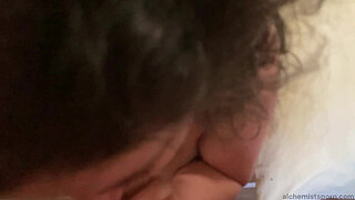 I was filming myself wanking when my Dom came home from work, tired and grumpy. I sucked his shaft, he humiliated me on camera but I couldn't make him cum. A few nights later after a party, he painfully fucked my arse until dumping his cum inside me.