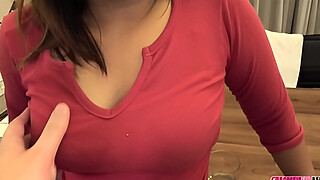 Young Asian babe loses innocence to older Japan man