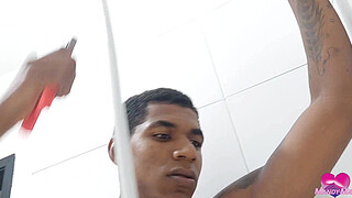 BBC Interracial Anal Fuck and Anal Enema