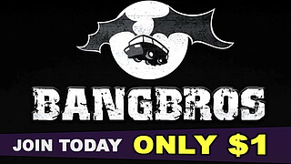 BANGBROS - Charlie Mac Gets All Up In Stacy Lane's Amazing Black Big Arse!