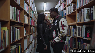 BLACKED This BBC queen finds black nerd with huge dick