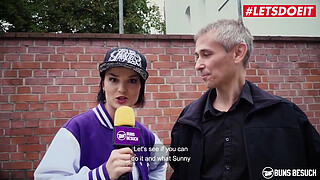 LETSDOEIT - #Sunny Star - Sexy Ebony Teen Rides An Amateur Daddy And She Loves It