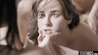 Immersion therapy ends in double penetration