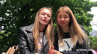 Ersties: Hot Blonde Girls Enjoy Lesbian Sex Together