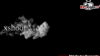 20 Guy cum in one babe - all cum inside creampie gangbang