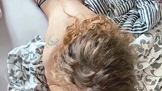 AMATEUR 18YO TINY TEEN SABRINA SPICE DEEPTHROATS a HUGE SHAFT FIRST THING IN THE MORNING