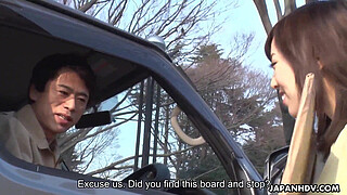 Japanese darling, Shiori Yamate sucks shaft, uncensored