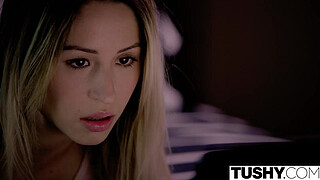 TUSHY First Anal For College Student Goldie