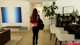 Amateur teen rough fucked from behind