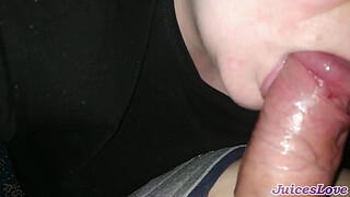 Cum swallow compilation - she real amateur cumslut