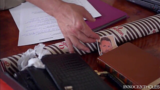 Innocent Babe Olivia Grace Fucked in the Booty by Teacher