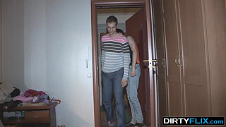 Dirty Flix - Bitch Gina Gerson enjoys surprise fucking r. teen porn