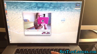 Teen lesbians tape oral