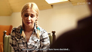 Babe takes the whip and the candle