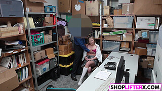 Shoplifting Teen Is Helpless