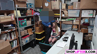 Shoplifting Teen Is Helpless
