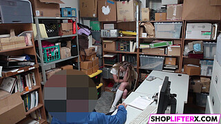 Shoplifting Teen Is Helpless