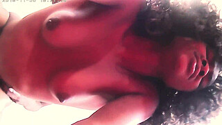 EBONY TEEN GETS DRILLED POV "GAWSLEE"