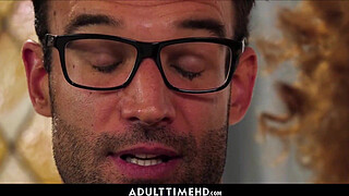 Young Black Teen Step Daughter Nice Facial From White Step Dad