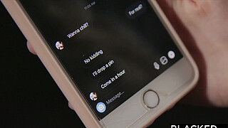 BLACKED BBC-hungry Blonde tracks down her celebrity crush