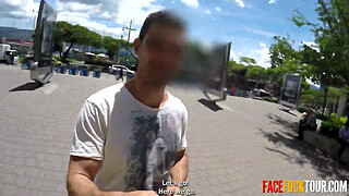 Picked Up In Public Latina POV Deep Throat