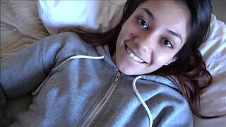 Latina Girlfriend Gets Stretched Out Before Gym - Perfect Girlfriend - Xxlayna Marie x Alex Adams