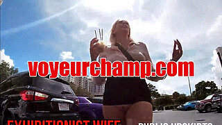 Helena Price AKA Mrs VoyeurChamp! Exhibitionist Wives Public Flashing, Public Nudity, Nude Beach Voyeur Mix #1
